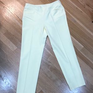 Women’s adidas yellow golf Capri pant